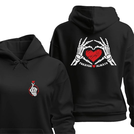 Hoodie Black / S FOREVER ALWAYS HOODIE