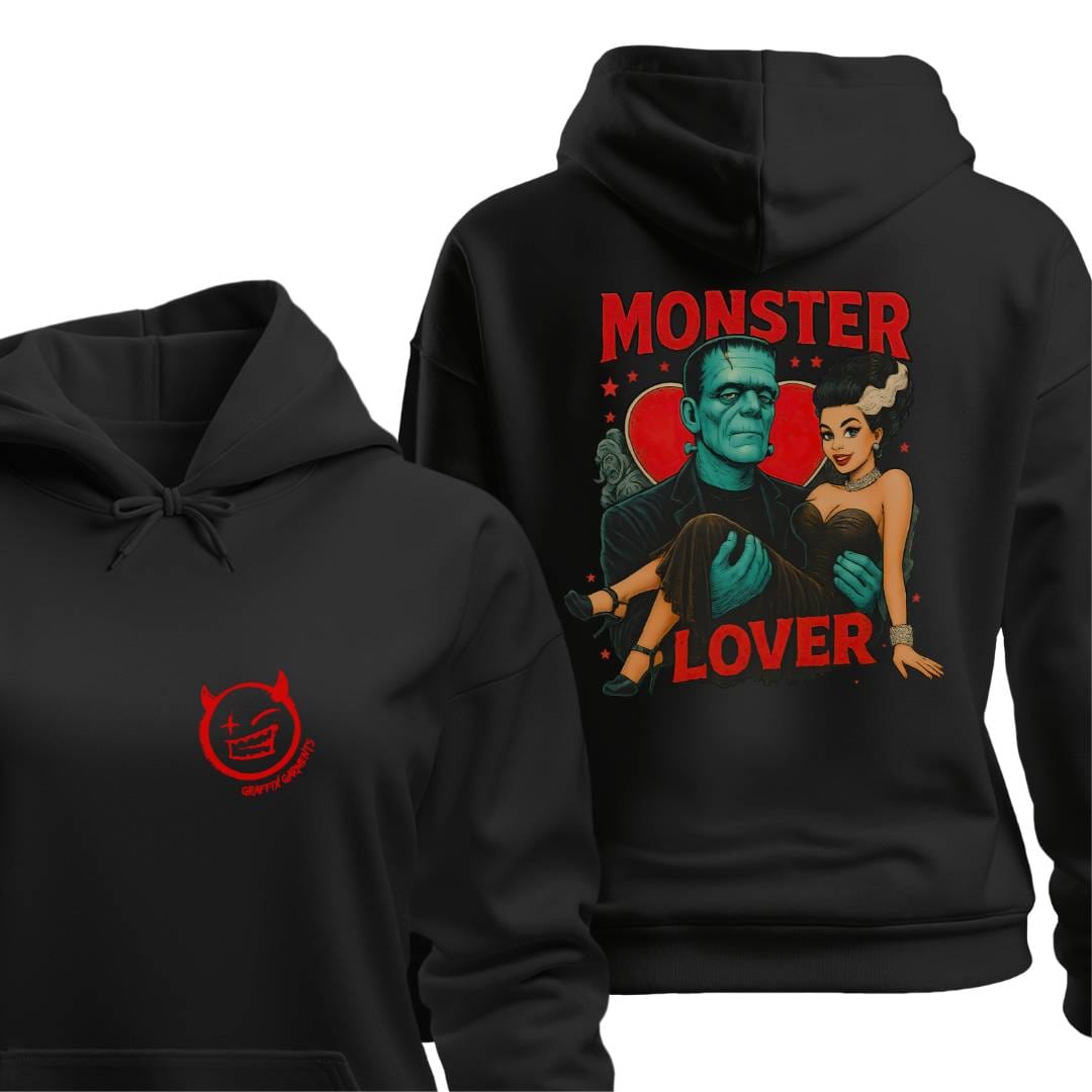 Hoodie Black / S Monster Lover Hoodie