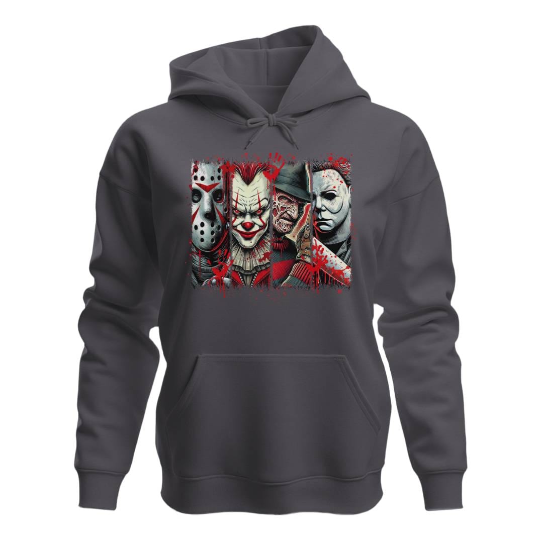 Hoodie Charcoal / S HORROR QUARTET HOODIE