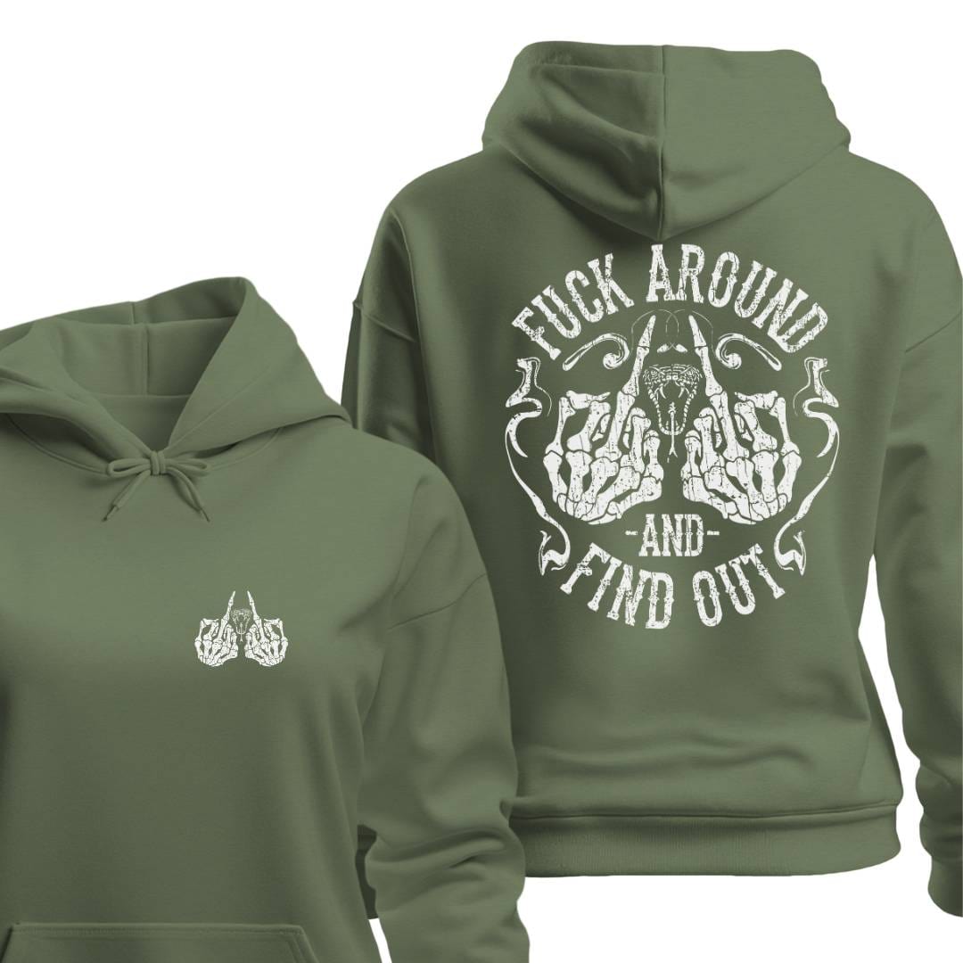 Hoodie Military Green / S FAFO HOODIE