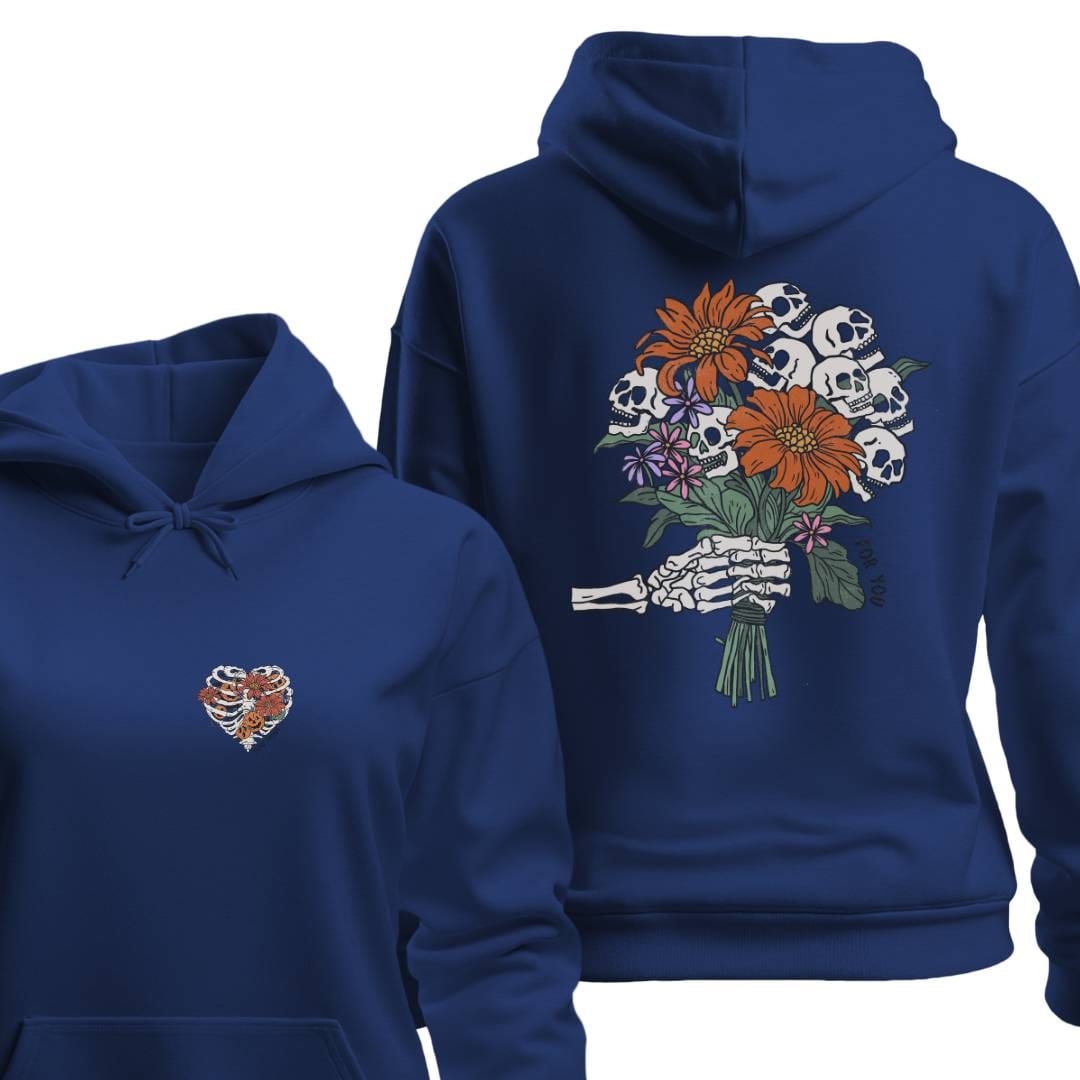 Hoodie Navy / S Dead Inside Hoodie