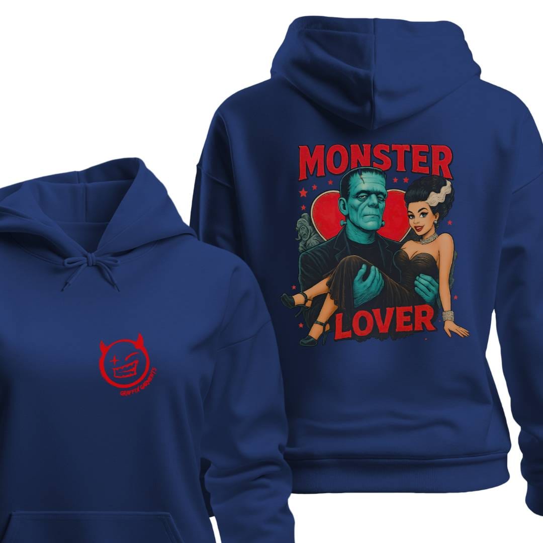 Hoodie Navy / S Monster Lover Hoodie