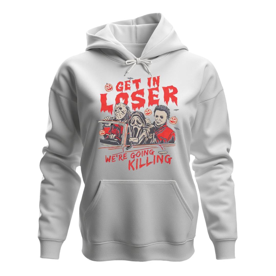 Hoodie White / S GET IN LOSER HOODIE