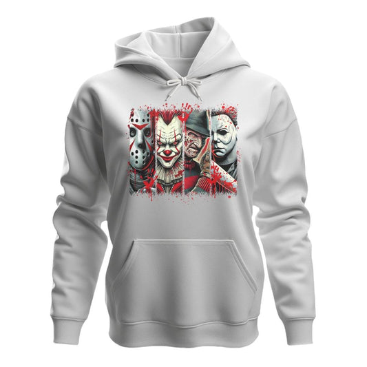 Hoodie White / S HORROR QUARTET HOODIE