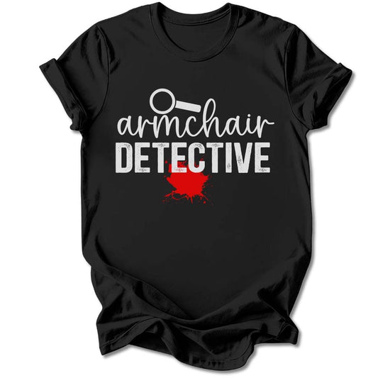 T-Shirt Black / S ARMCHAIR DETECTIVE T-SHIRT