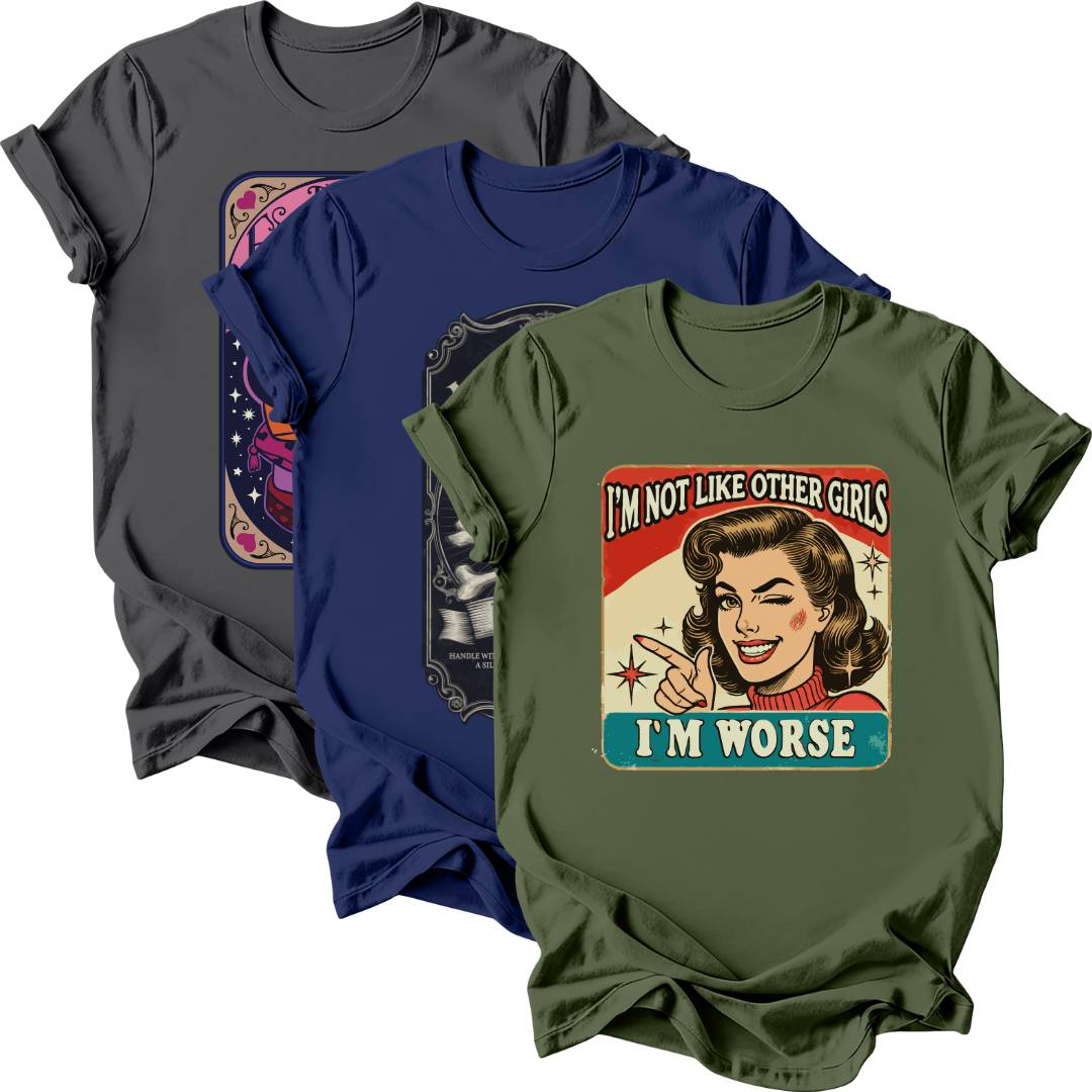 Bundle 3 Tees to Save 10% + Unlock Free Shipping!