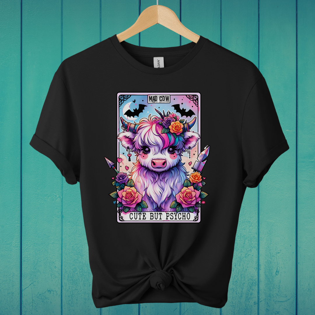 Cute But Psycho Tarot T-Shirt