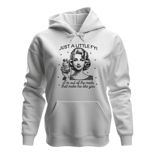 Hoodie White / S FYI HOODIE