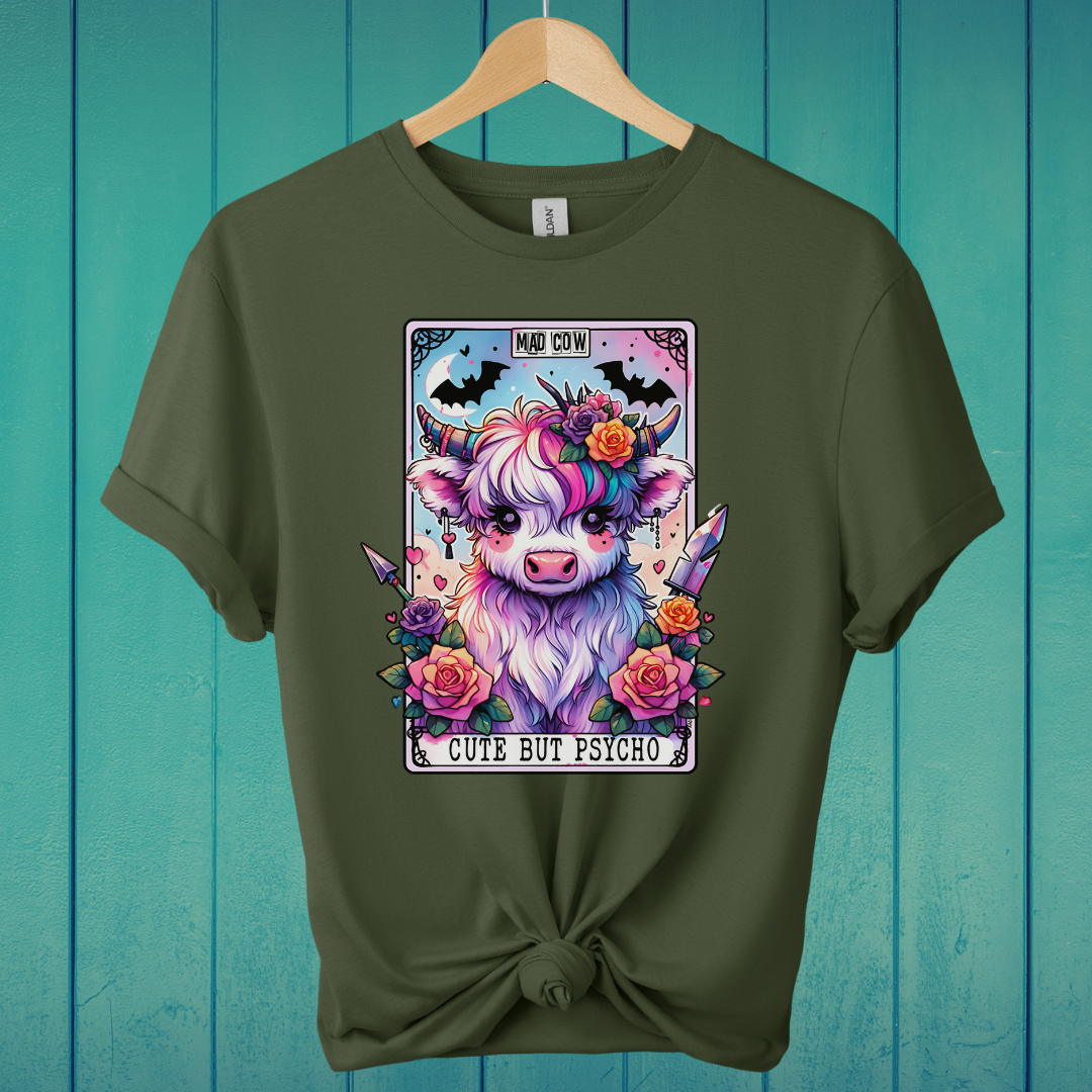 Cute But Psycho Tarot T-Shirt