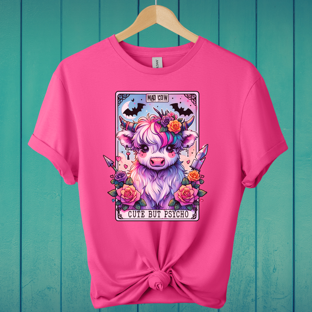 Cute But Psycho Tarot T-Shirt