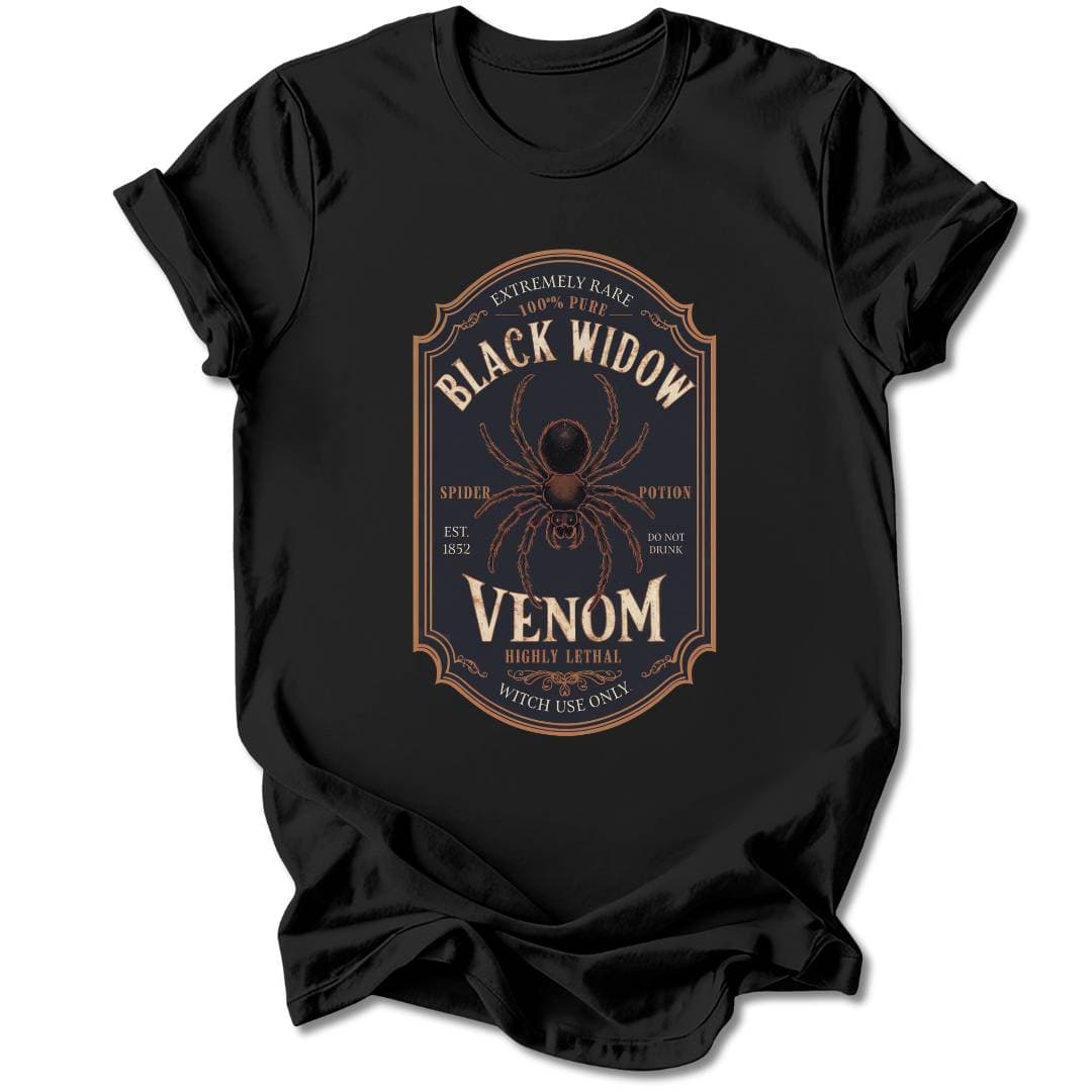 T-Shirt Black / S BLACK WIDOW VENOM T-SHIRT