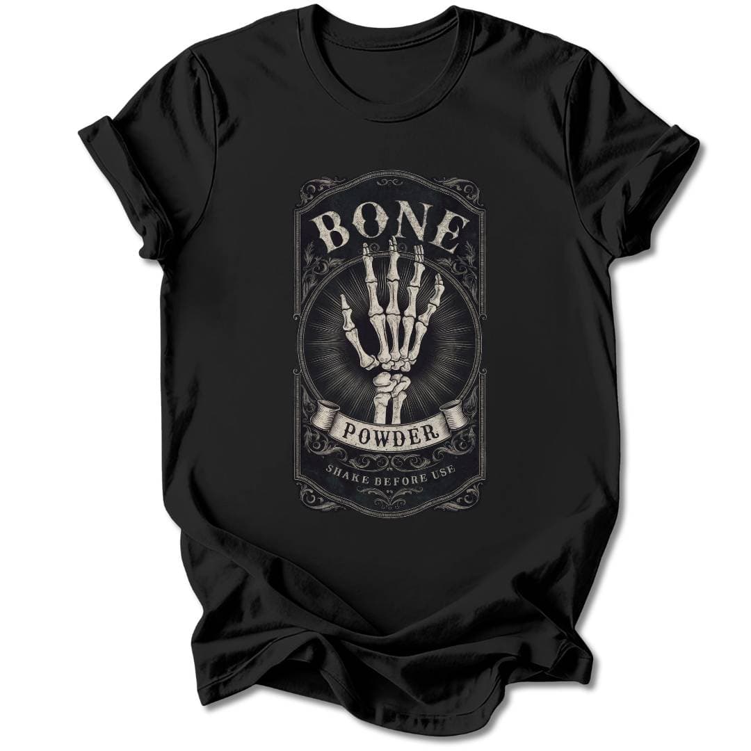 T-Shirt Black / S BONE POWDER T-SHIRT