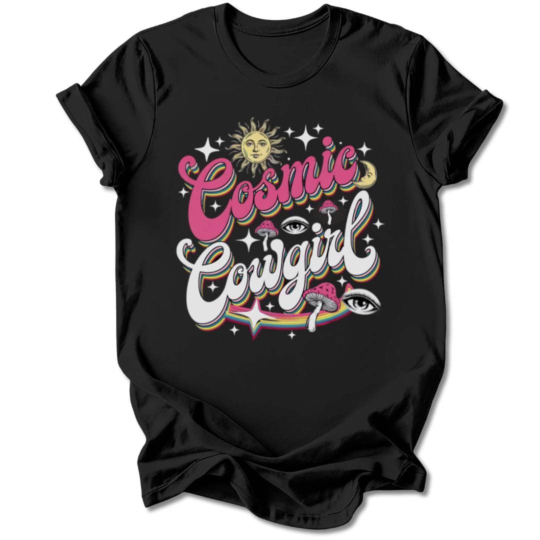 T-Shirt Black / S COSMIC COWGIRL T-SHIRT