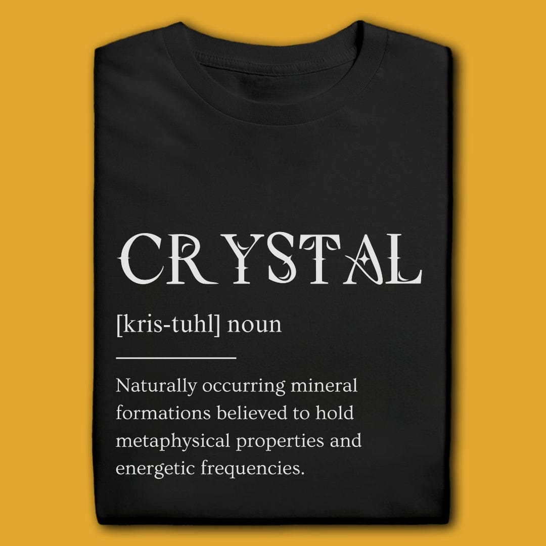 T-Shirt Black / S CRYSTAL DEFINITION T-SHIRT