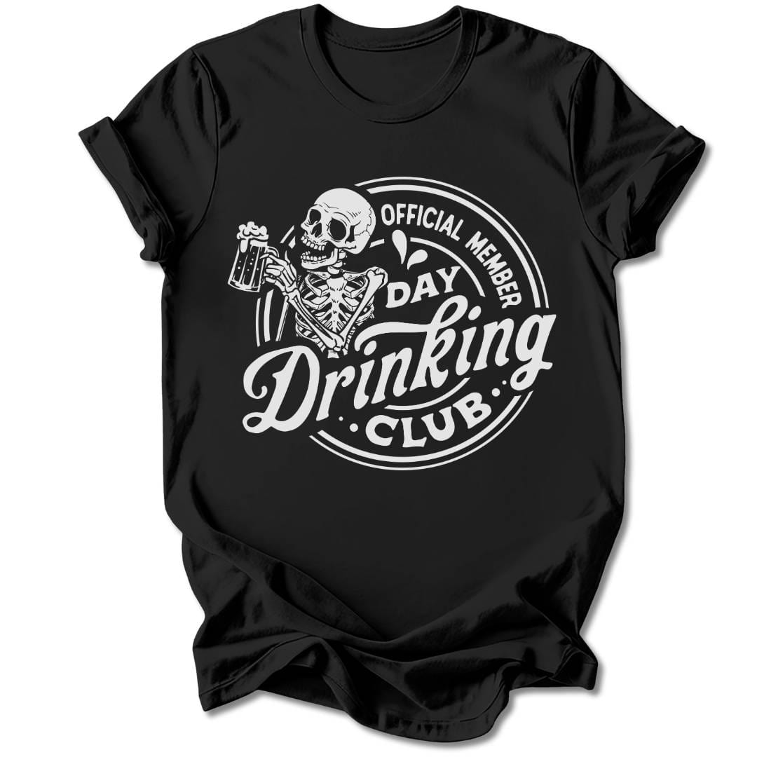 T-Shirt Black / S DAY DRINKING CLUB T-SHIRT