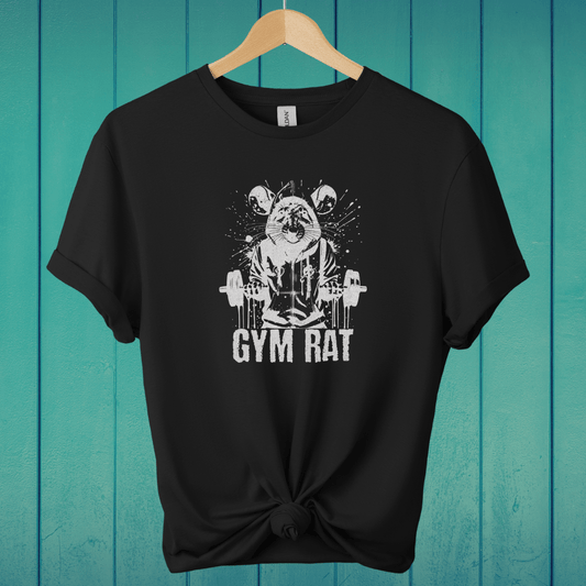 T-Shirt Black / S Gym Rat Graffiti T-Shirt