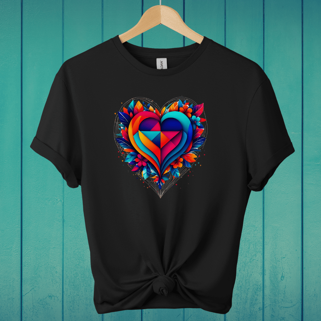 T-Shirt Black / S Heart Harmony T-Shirt