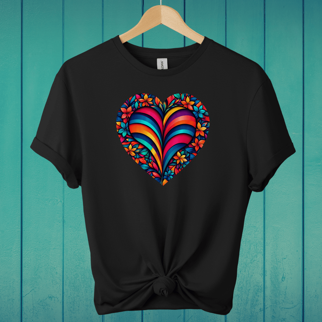 T-Shirt Black / S Heart Within a Heart T-Shirt