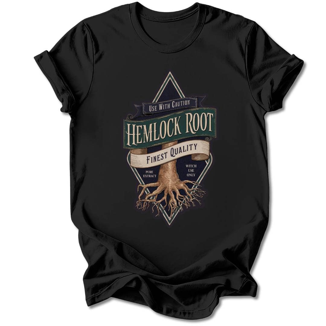 T-Shirt Black / S HEMLOCK ROOT T-SHIRT