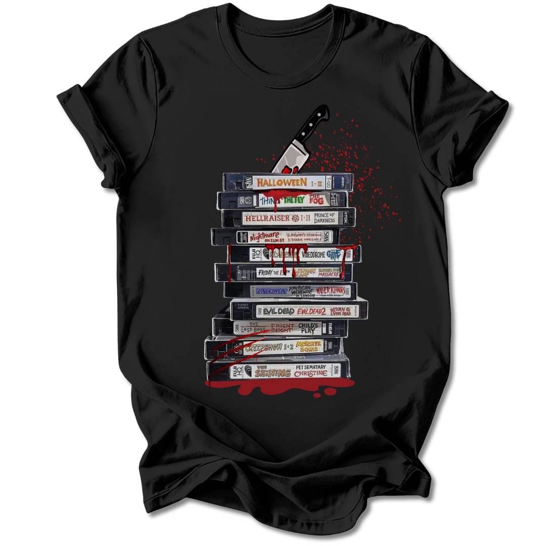 T-Shirt Black / S HORROR VHS T-SHIRT