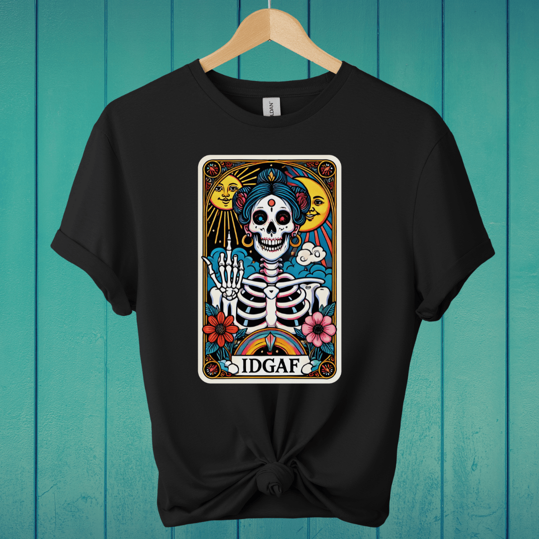 T-Shirt Black / S IDGAF Tarot T-Shirt