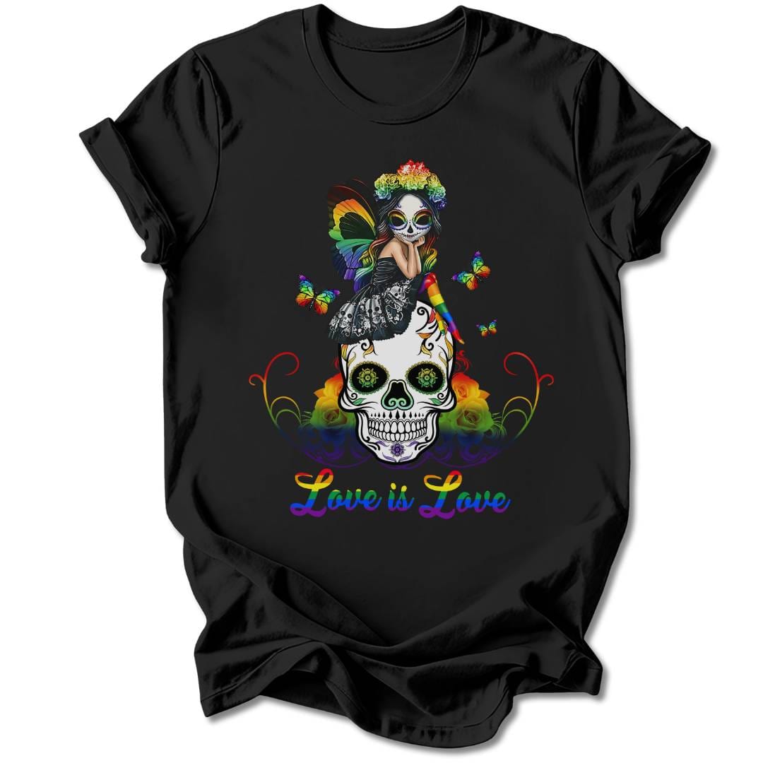 T-Shirt Black / S LOVE IS LOVE T-SHIRT
