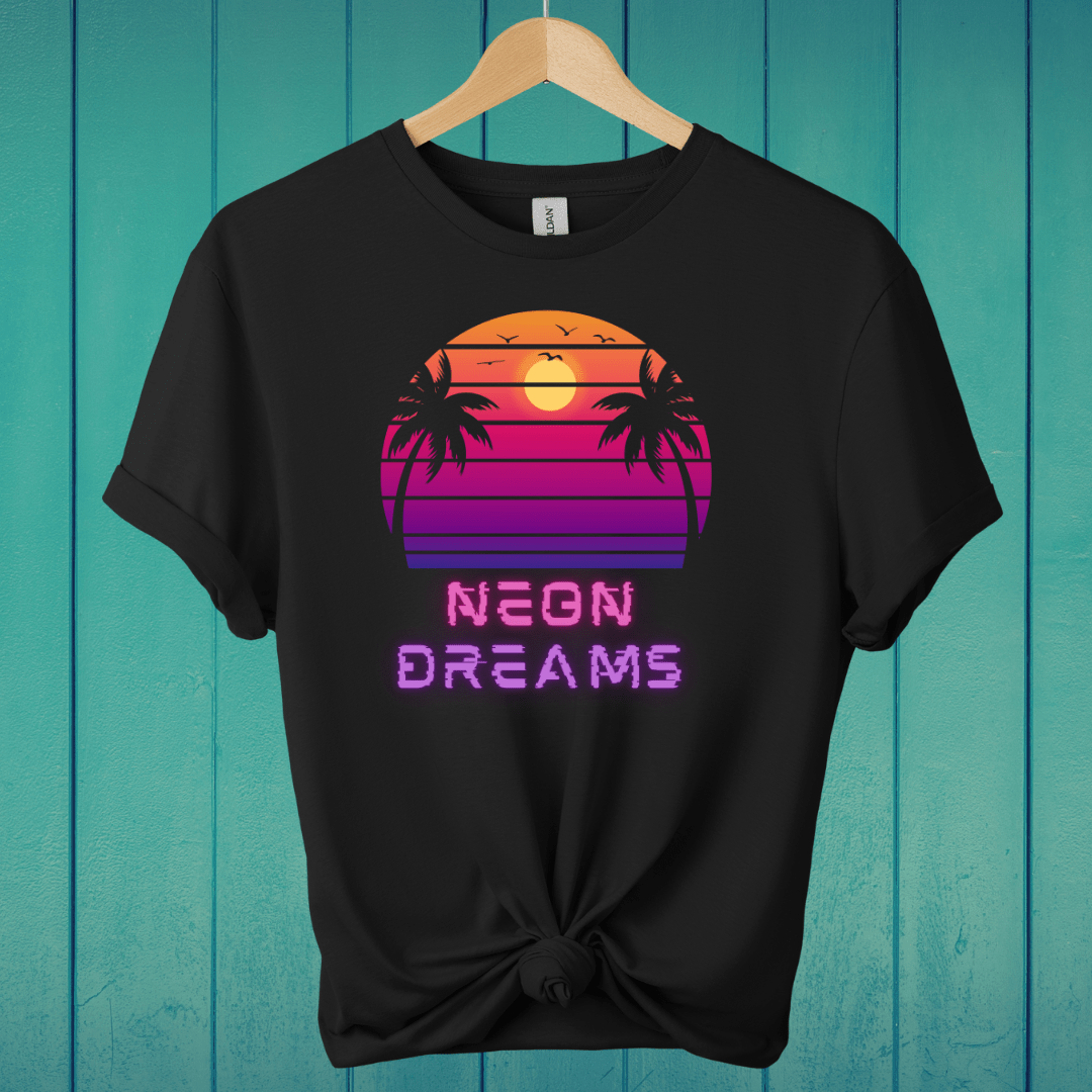 T-Shirt Black / S Neon Dreams T-Shirt