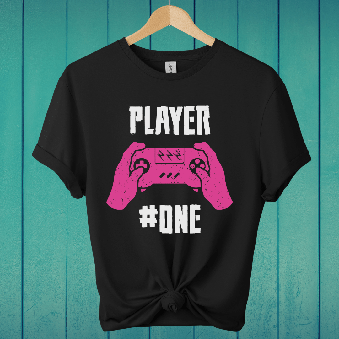 T-Shirt Black / S Player #One T-Shirt