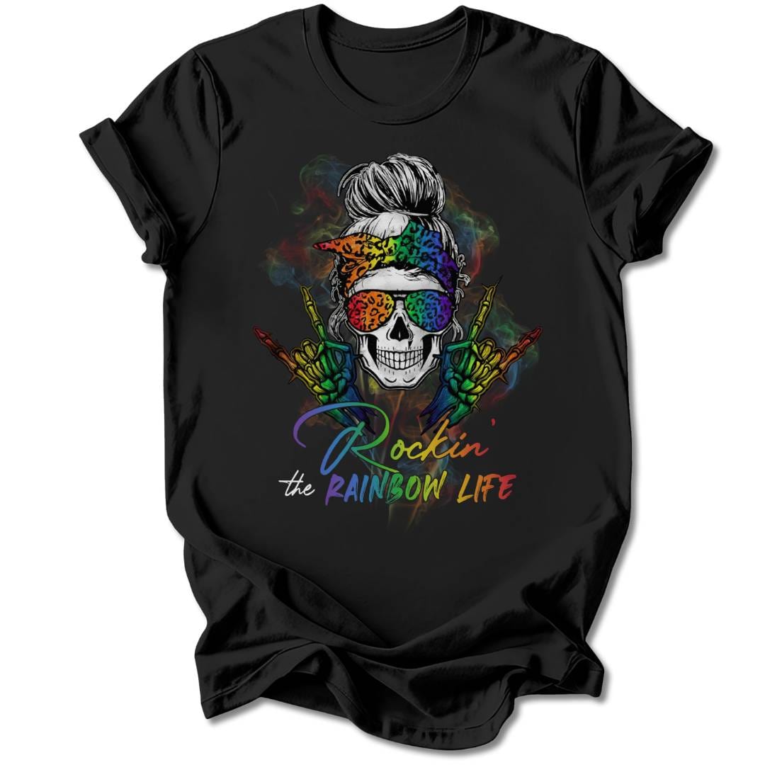 T-Shirt Black / S RAINBOW LIFE T-SHIRT