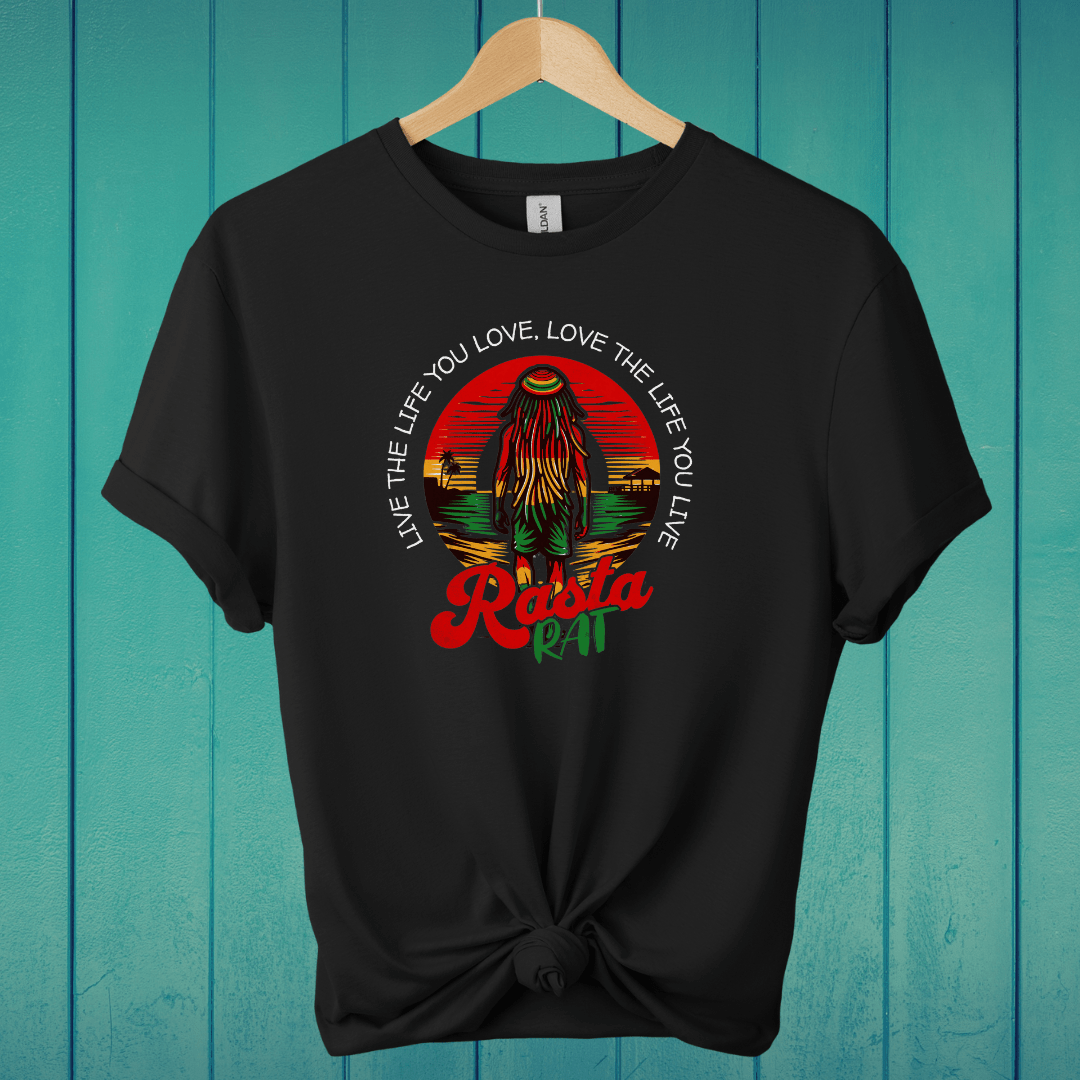 T-Shirt Black / S Rasta Rat T-Shirt