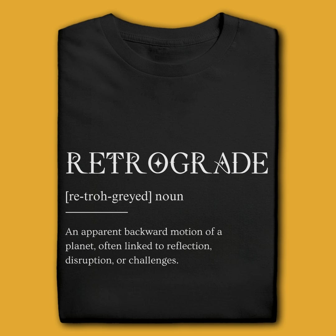 T-Shirt Black / S RETROGRADE DEFINITION T-SHIRT