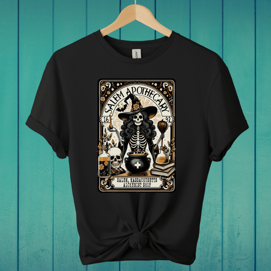 T-Shirt Black / S Salem Apothecary Tarot T-Shirt