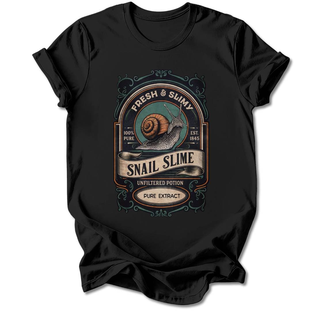 T-Shirt Black / S SNAIL SLIME T-SHIRT