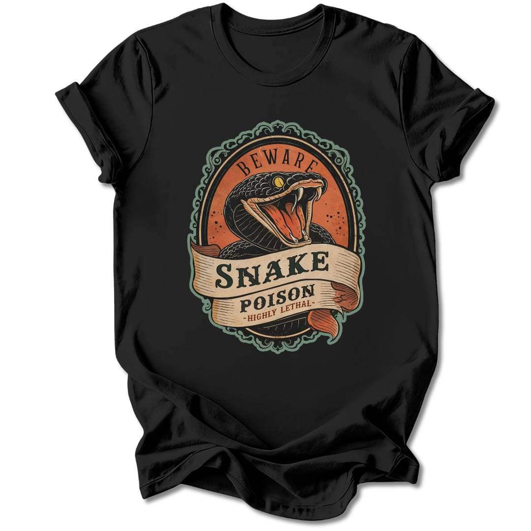 T-Shirt Black / S SNAKE POISON T-SHIRT