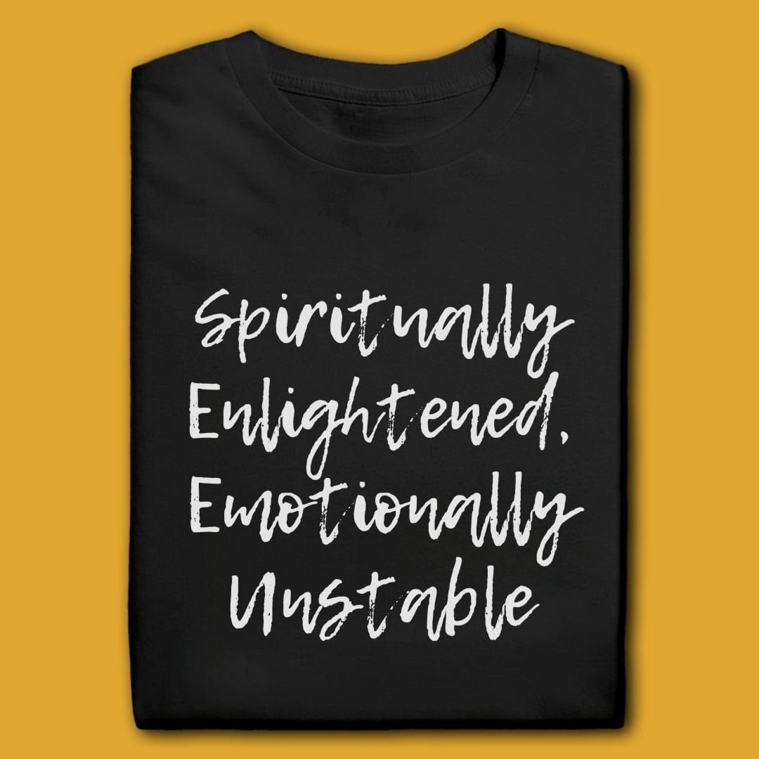 T-Shirt Black / S SPIRITUALLY ENLIGHTENED T-SHIRT