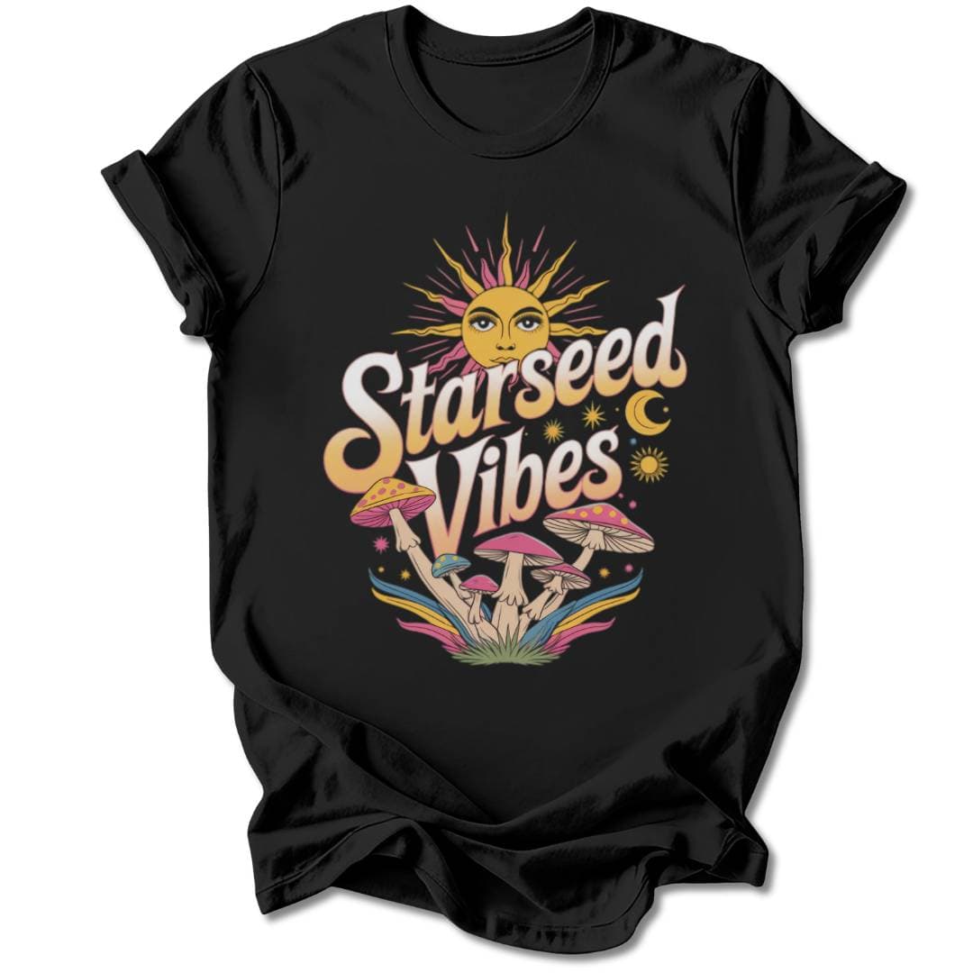 T-Shirt Black / S STARSEED VIBES T-SHIRT