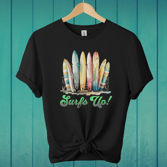 T-Shirt Black / S Surfs Up T-Shirt