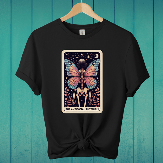 T-Shirt Black / S The Antisocial Butterfly Tarot T-Shirt