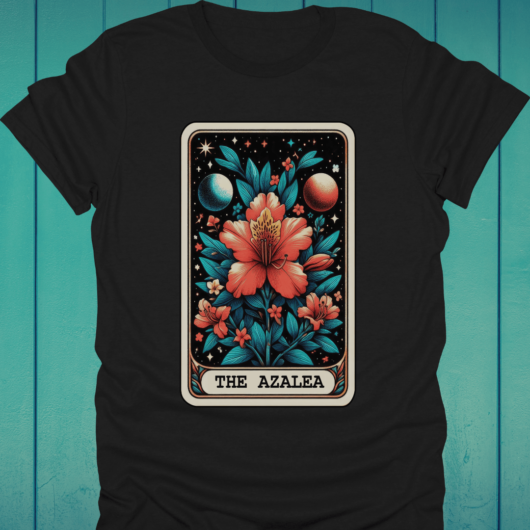 T-Shirt Black / S The Azalea Flower Tarot T-Shirt