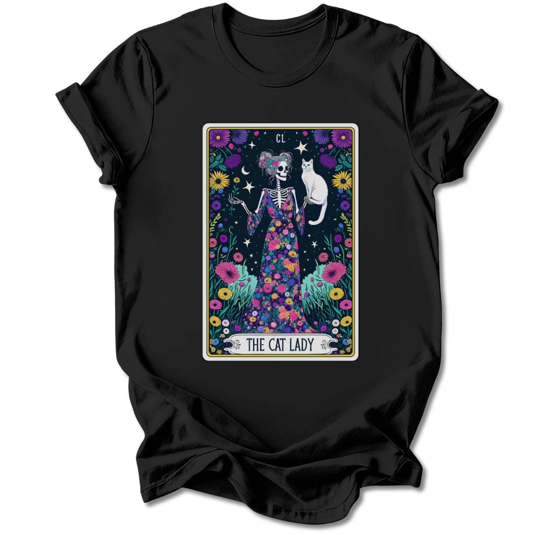 T-Shirt Black / S THE CAT LADY T-SHIRT