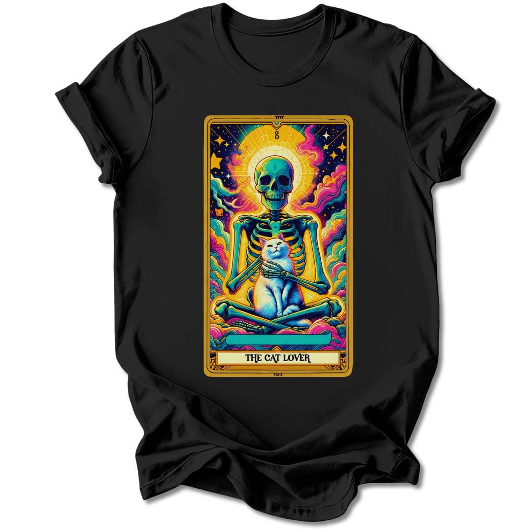T-Shirt Black / S THE CAT LOVER T-SHIRT