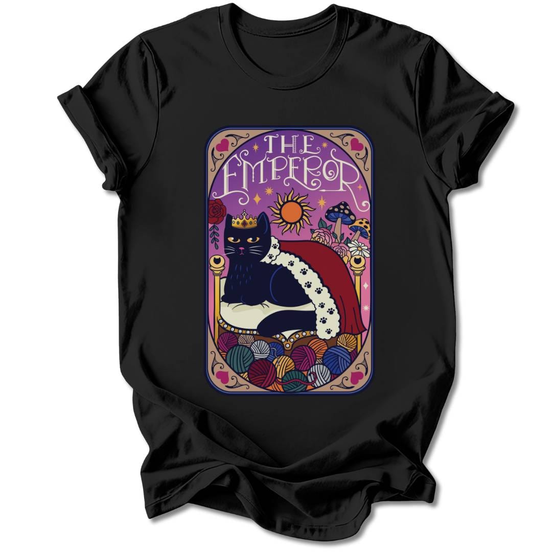 T-Shirt Black / S THE EMPEROR CAT T-SHIRT