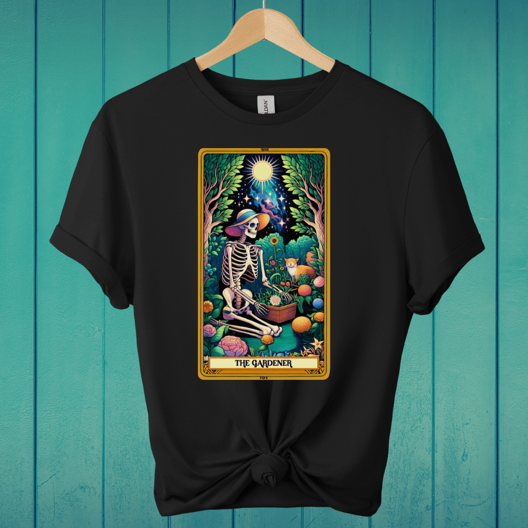 T-Shirt Black / S The Gardener Tarot T-Shirt