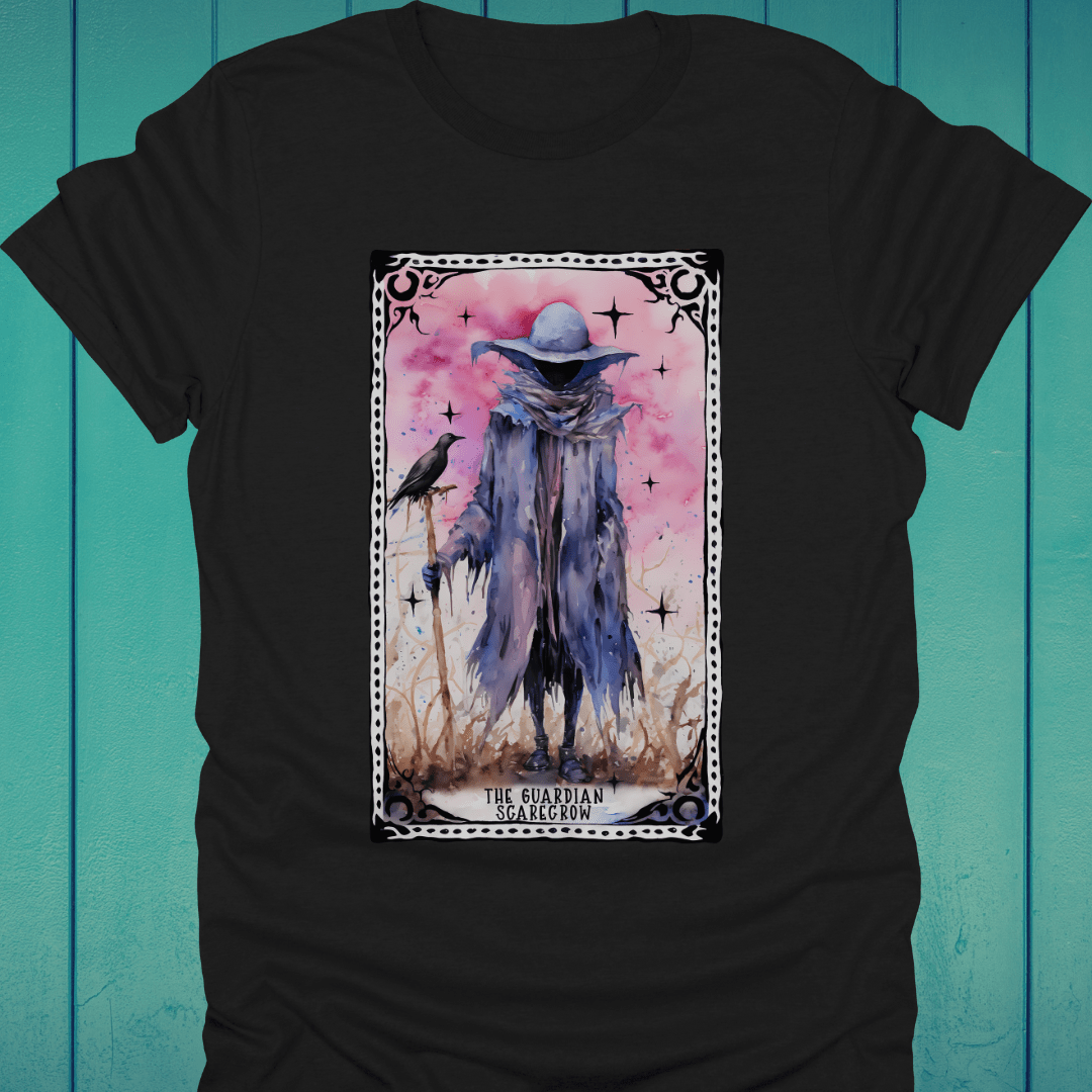 T-Shirt Black / S The Guardian Scarecrow Tarot T-Shirt
