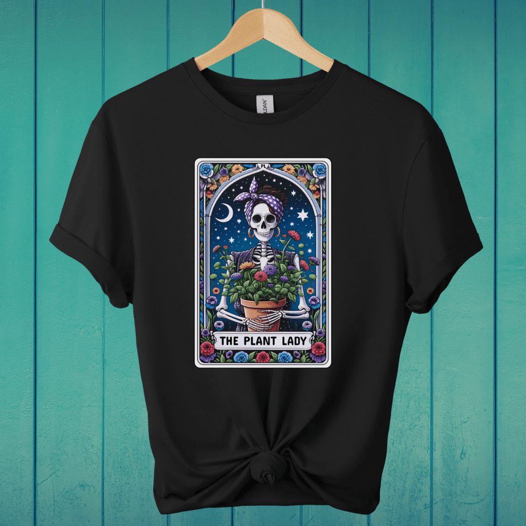 T-Shirt Black / S The Plant Lady Tarot T-Shirt