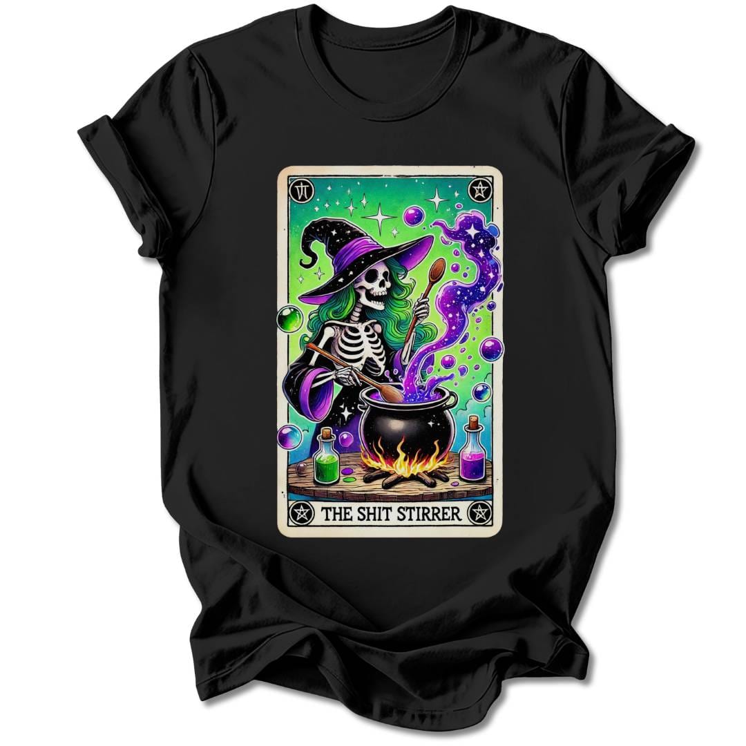 T-Shirt Black / S THE SH*T STIRRER T-SHIRT