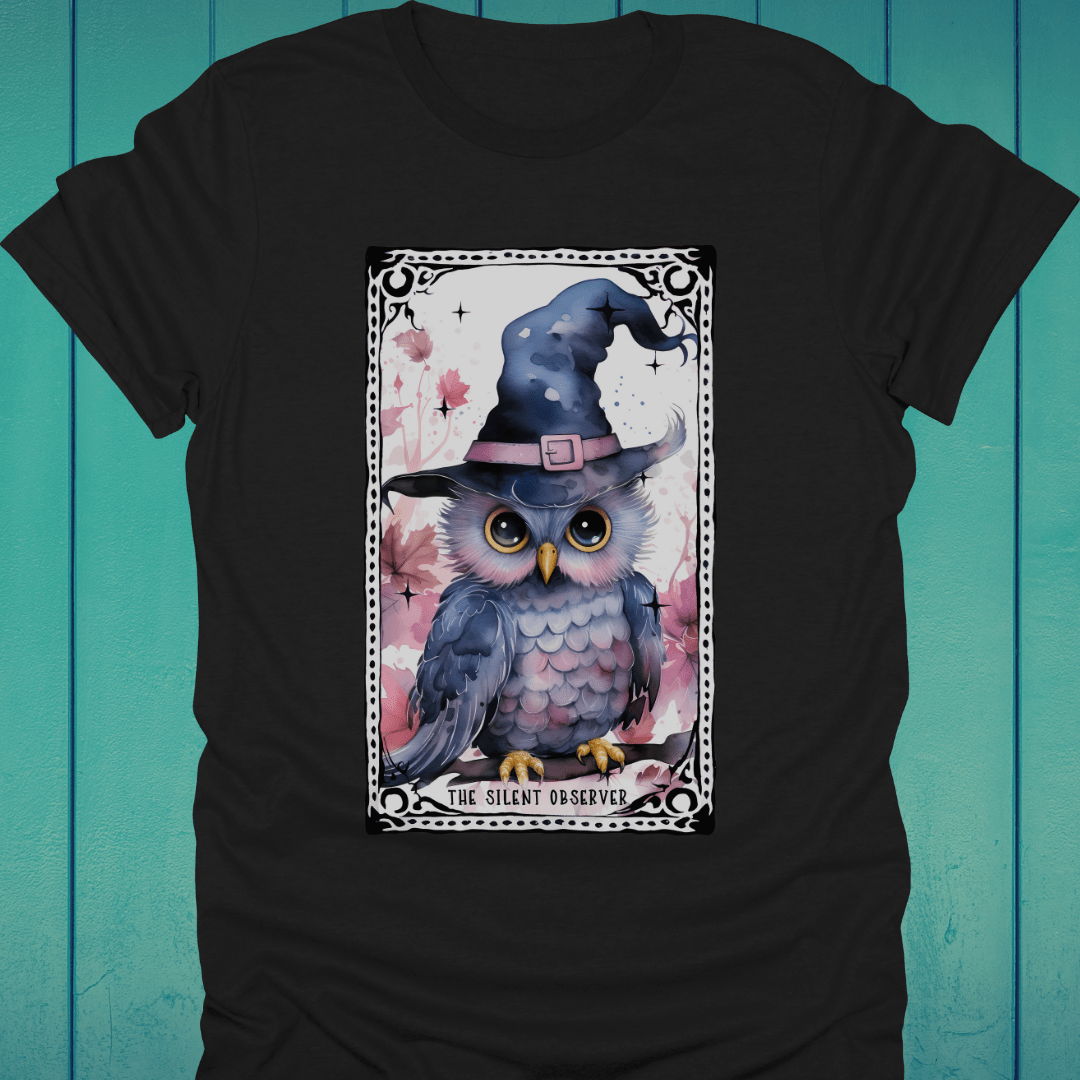 T-Shirt Black / S The Silent Observer Tarot T-Shirt