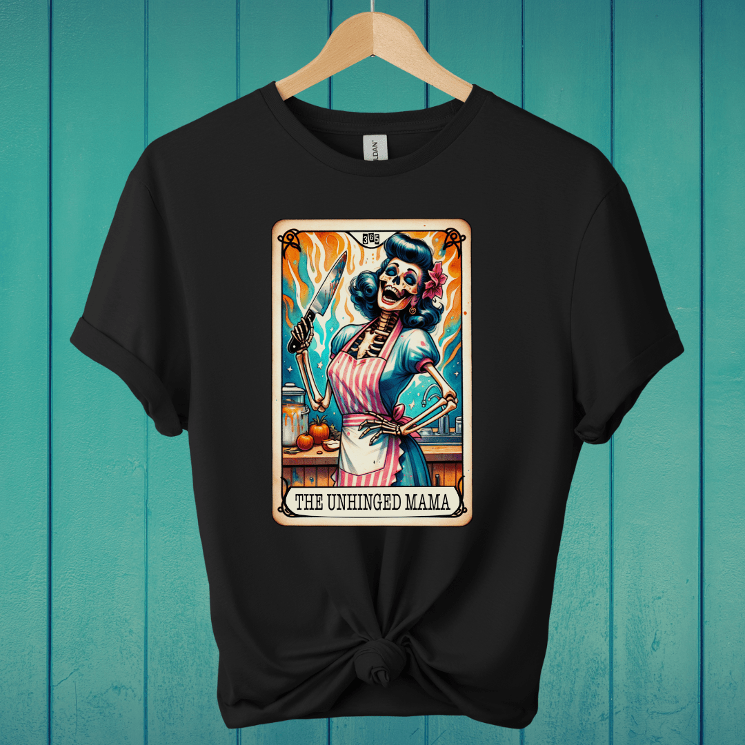 T-Shirt Black / S The Unhinged Mama Tarot T-Shirt