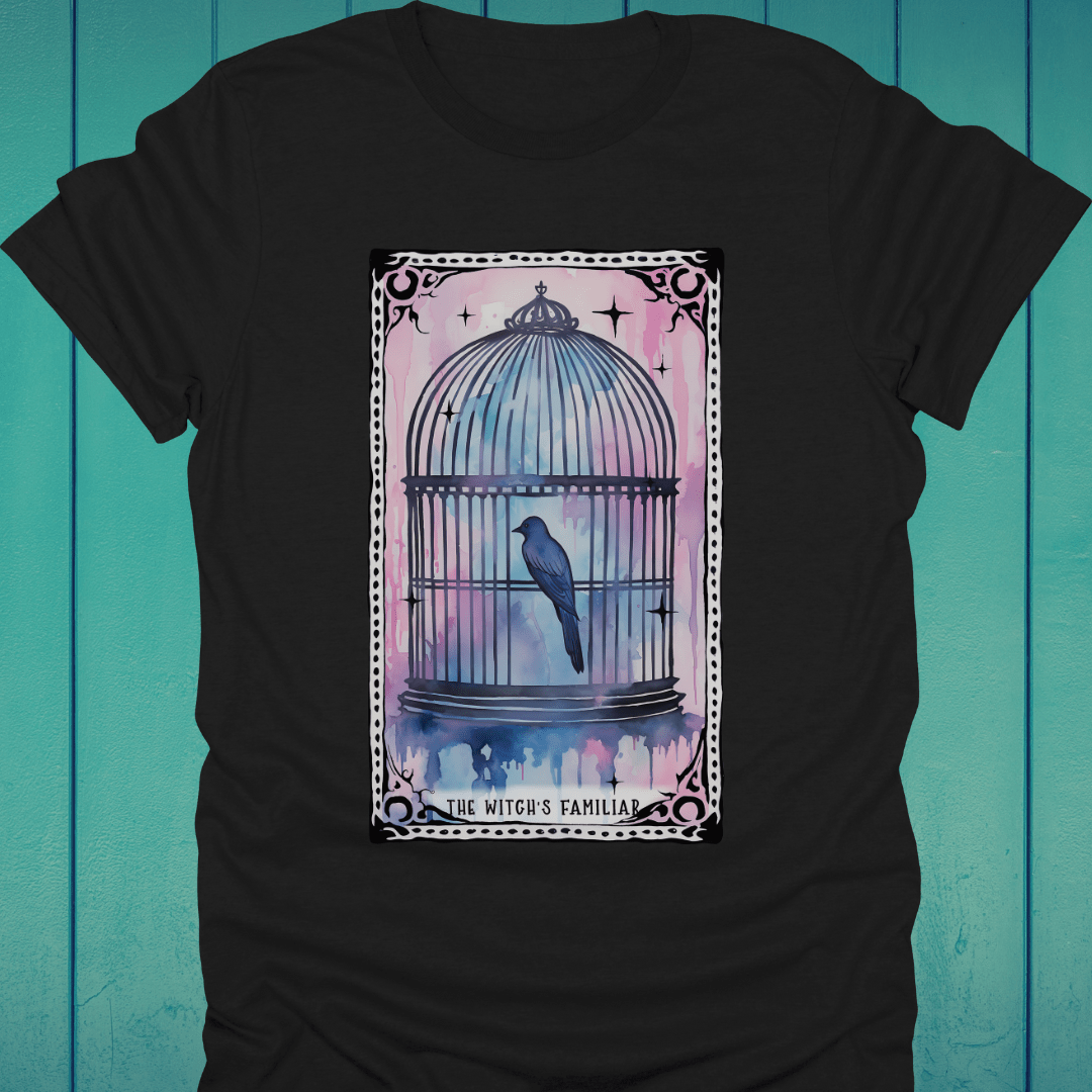 T-Shirt Black / S The Witch's Familiar Tarot T-Shirt