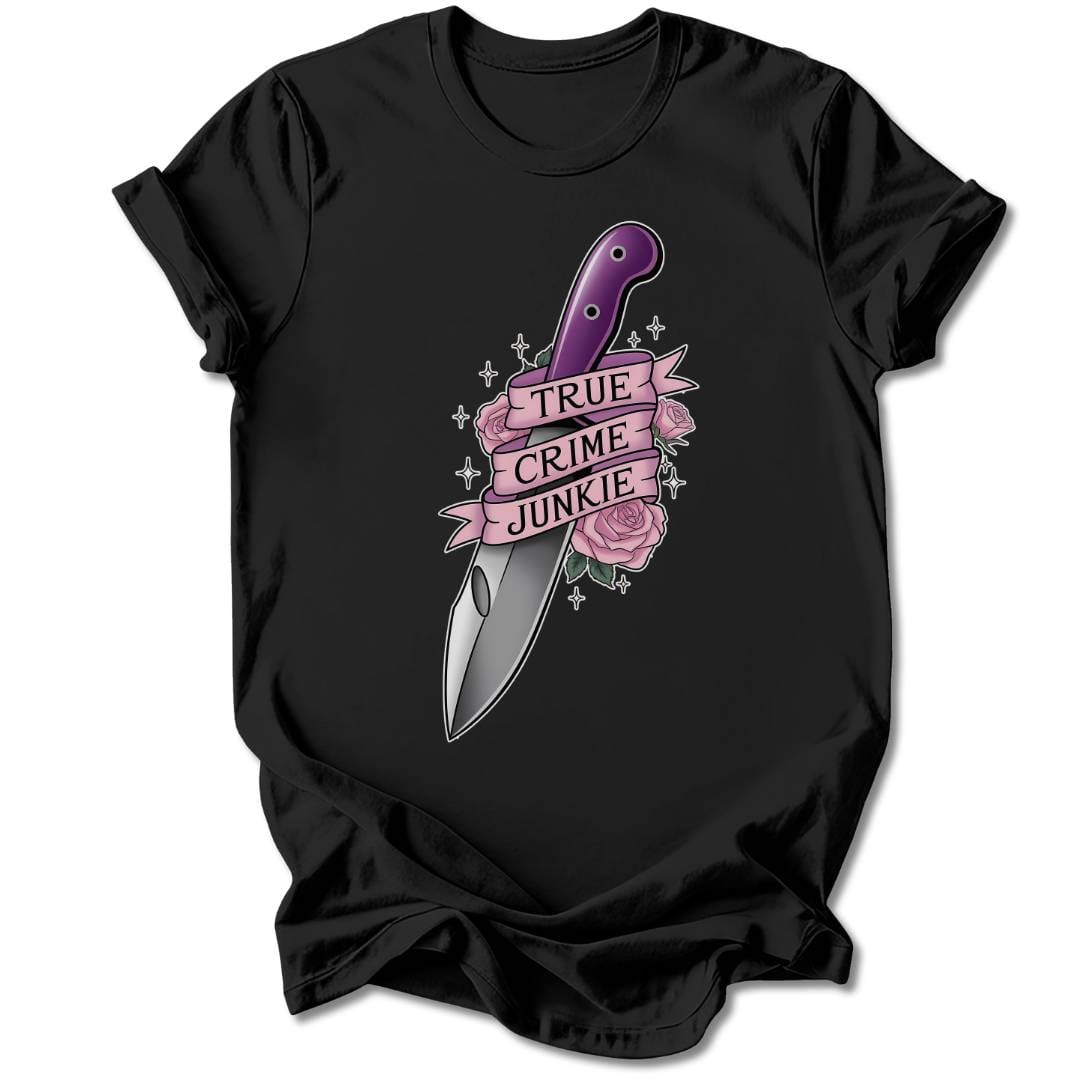 T-Shirt Black / S TRUE CRIME JUNKIE T-SHIRT